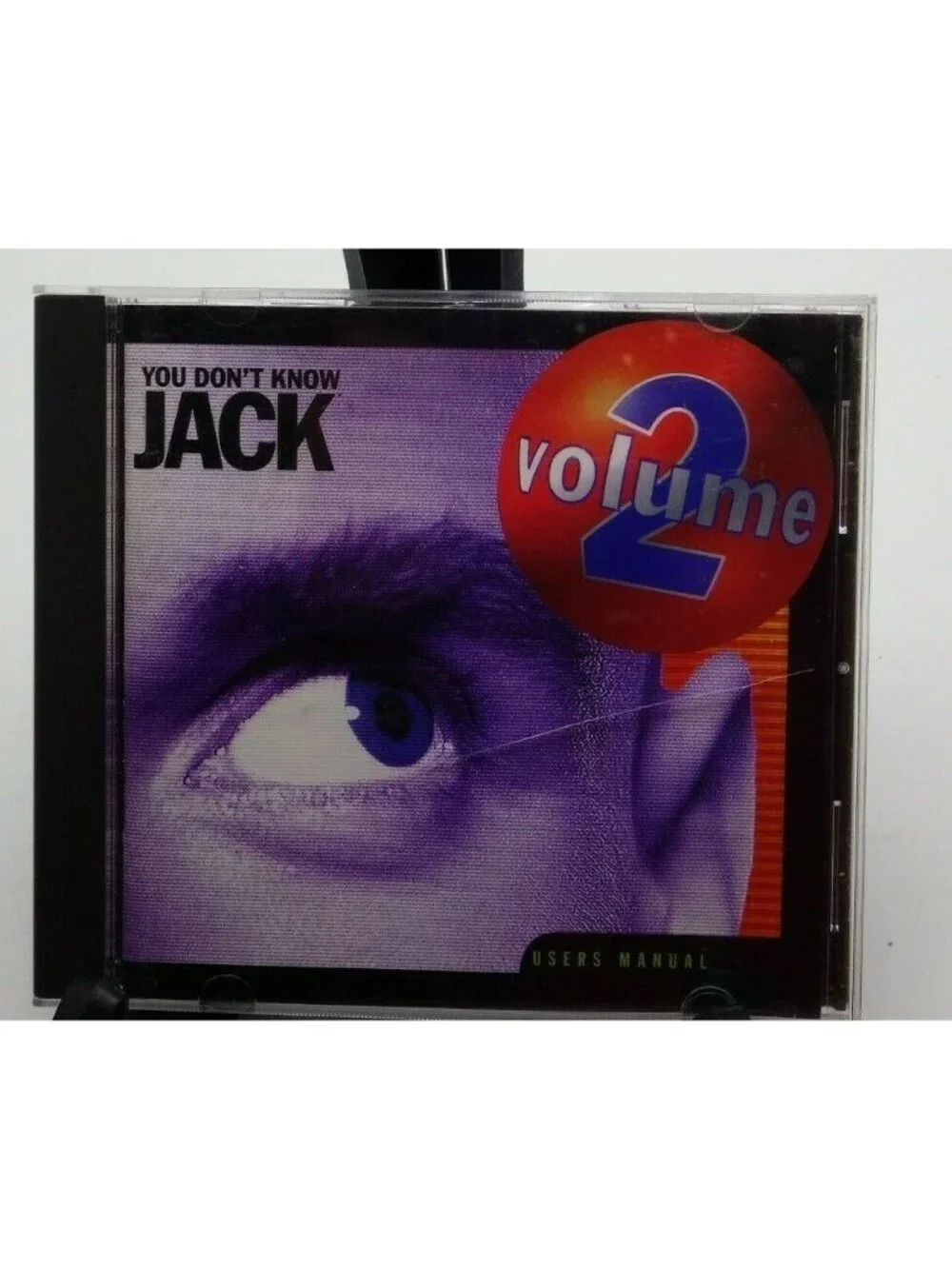 You Don't Know Jack Volume 2 1996 original case user manual